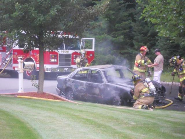 Working Car Fire on Shorn Drive