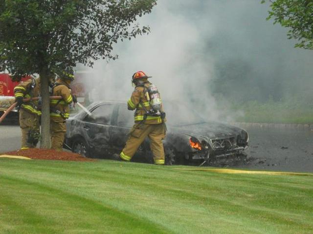 Working Car Fire on Shorn Drive