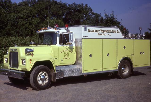 1-EQ
1973 Mack R-600/Saulsbury
Succeeded by: 2000 Pierce 1-Rescue