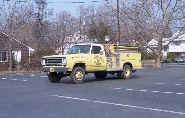 1-MP 1976 Dodge W-300/Saulsbury 300 gpm/260 gwt mini pumper
Succeeded by: 1988 Ford/Saulsbury 1-MP 